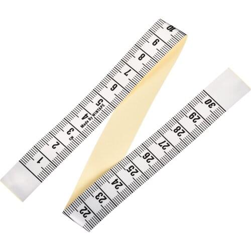 Uxcell Adhesive Backed Tape Measure 30cm Metric Measuring Tool for Tailor Sewing Handcraft Body Measurements and more
