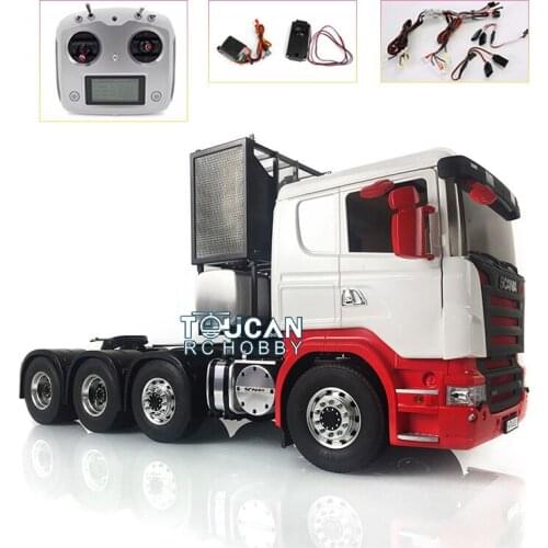 LESU 1/14 Sca Metal 8*8 Chassis Hercules Cabin RC Tractor Truck Painted Radio THZH0619-SMT3