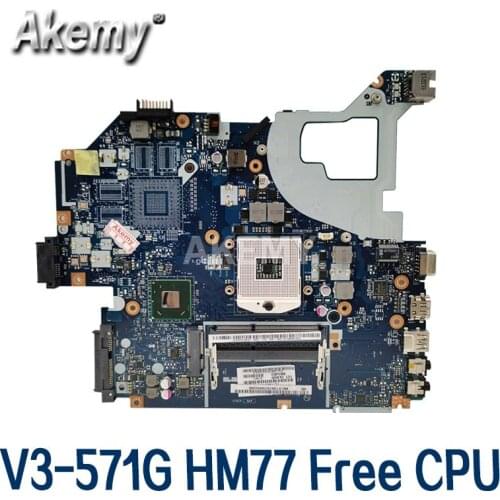 NBC0A11001 NB.C0A11.001 Laptop Motherboard For Acer V3-571 E1-571 E1-571G Q5WV1 LA-7912P Mainboad HM77 hd 4000 ddr3