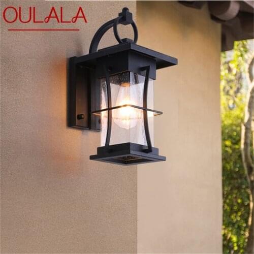 ·OULALA New Outdoor Wall Light Classical LED Sconces Lamp Waterproof IP65 Decorative For Home Porch Villa