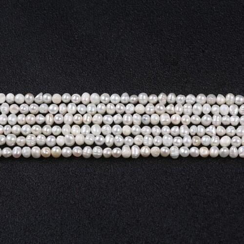 Wholesale 4.5-5mm Potato Freshwater Pearl Bead Strand