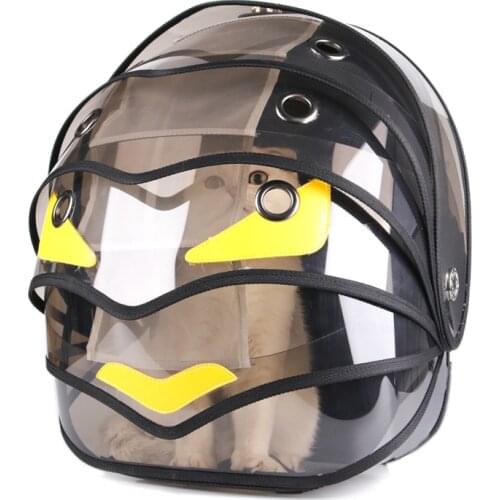 Pet Laser Transparent Cat Bag Cat Space Capsule Cat Backpack Summer Diaper Bag Dog Portable Bag Schoolbag