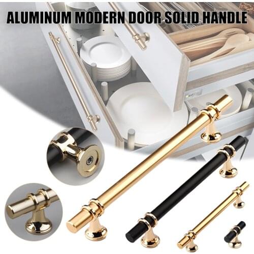 Aluminum Alloy Door Handle Convenience Modern Simple Door Pull Handle For Drawer Kitchen Cupboard Cabinet UD88