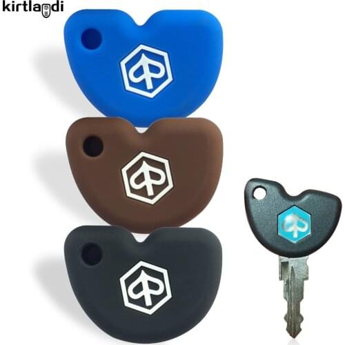 Silicone Motorcycle Key Case Cover for Vespa GTS LX150 Primavera GTS300 Piaggio 125 150 200 2019 2020 Key Holder Shell Protecter