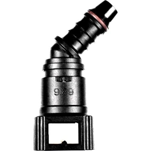 Fuel hose fitting Oil pipe connectors adpators 9.89mm SAE10 fuel line quick connector for fuel injector