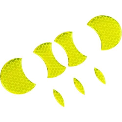 10pcs Car Tail Trunk Emblems Grooves Reflective Styling Stickers for A4L A1 A3 S3 A6L Q3 Q5 Q7 Car Accessories