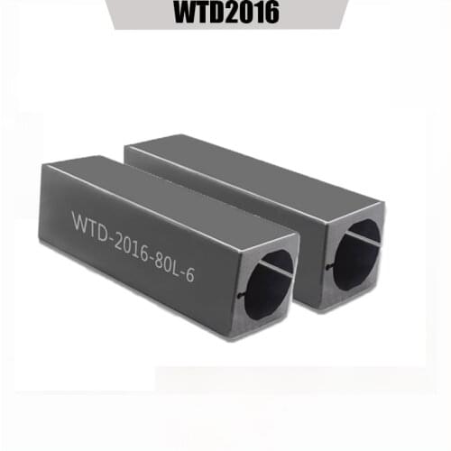 1PCS WTD2016-6/7/8 Lathe Tool Sleeve WTD Turning Tool Internal Holder CNC Machine Small Aperture Shock-Resistant Bracket