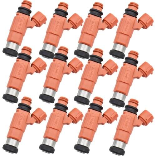 12PCS/SET Original core NEW motorcycle 115 HP Fuel Injector fuel nozzle CDH210 INP771 for Yamaha Outboard