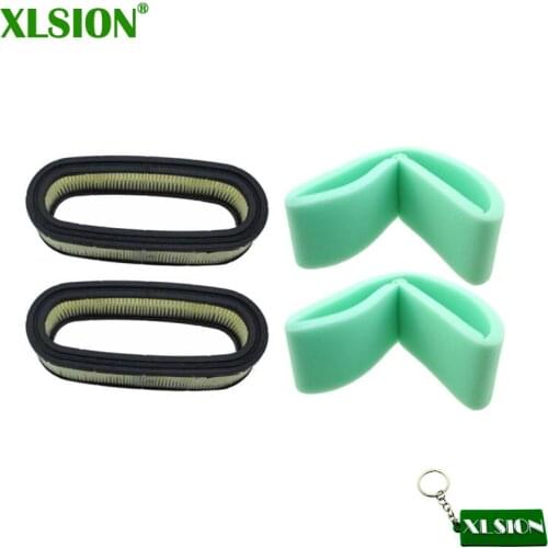 XLSION 2 Sets Air Filter For Briggs & Stratton 398825, 394019, 394019S, 5052H, 5052K, 4136, 5052,400700-422700, 40A700, 42A700