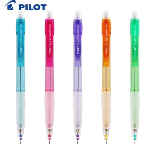 6pcs/lot Pilot H-185N Color Pencils Mechanical Pencil Activities Pencil Telescopic Pen Mouth 0.5