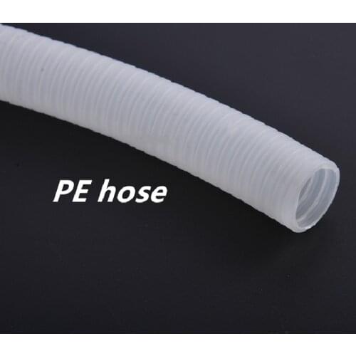 White Threading Hose / Plastic Bellows / PE Hose / Wire Sleeves / Polyethylene Hose / Custom colors available