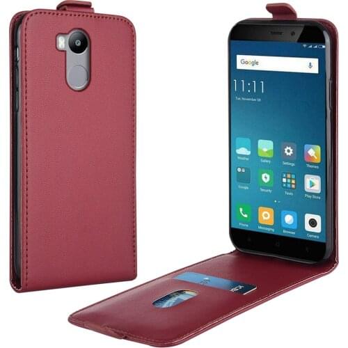 Flip Case for Xiaomi Redmi 4 Prime (Pro) 5'' Leather Case for Redmi 4 Pro 4pro Cover Shell Redmi4 Prime Case