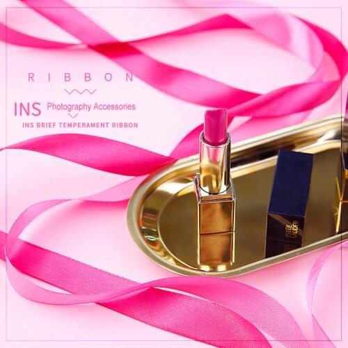4in1 Colorful Ribbon Streamer ins Photography Accessories Backdrop Photo Studio for Gift Cosmetics Perfume Shoes Toiletries Deco