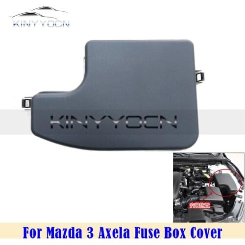 For Mazda 3 Axela Mazda3 Fuse Box Cover Engine Fuse Box Upper Shell Holder