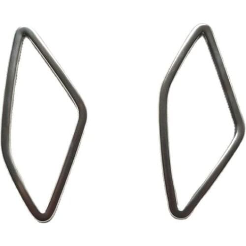 For Skoda KAROQ 2018 2019 2020 2021 Interior Accessories A Pillar Speaker Side Stereo Bezel Garnish Cover Trim Metal