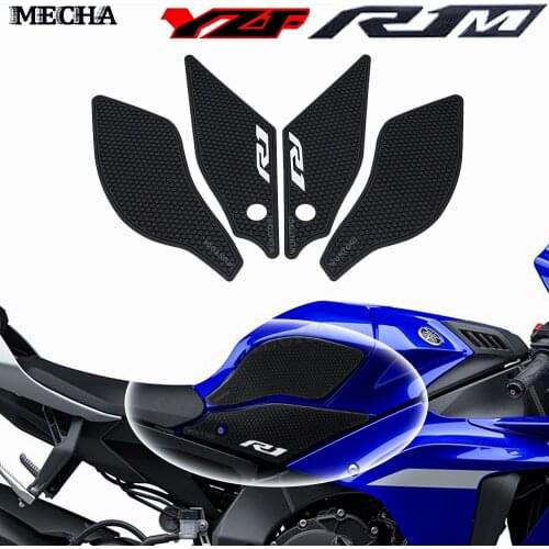 For Yamaha YZF R1 R1M YZFR1 2020 - 2021 Motorcycle Tank Pad Kit Non-slip Side Waterproof Pad Rubber Sticker Fuel Tank Stickers