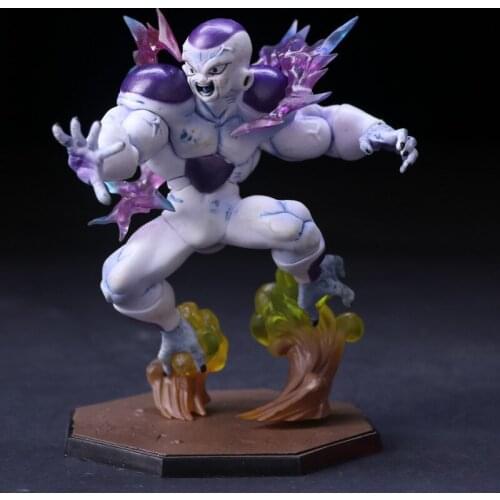 15cm Anime Dragon Ball Z Action Figure Frieza Freezer Combat Edition Juguete Figurine Son Goku Collectible Brinquedos