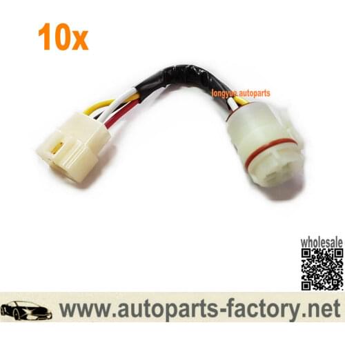 Longyue 10pcs Alternator Socket for Isuzu 4JA1 4JB1 4HF1 4BC2 4BE1 Elf NKR NPR Trooper