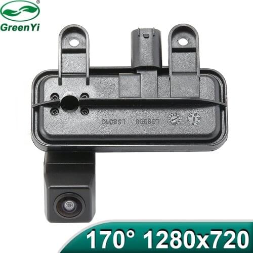 HD 1409 Fisheye Lens Starlight Night Vision Car Rear View Trunk Handle Camera For Mercedes Benz E-Class W212 W207 E200 E260 E300