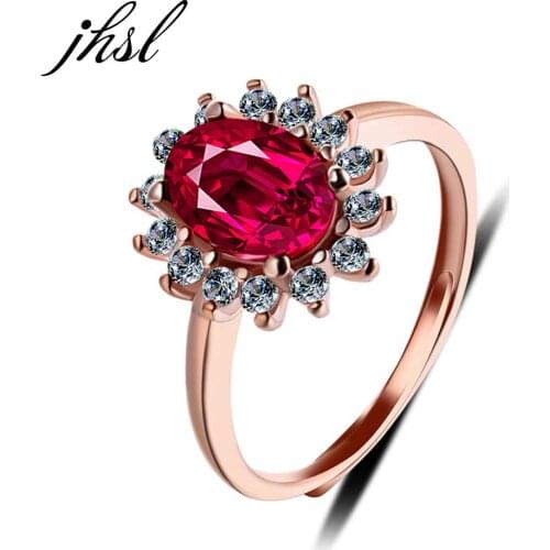 Кольца с полудрагоценными камнями Jhsl China At AliExpress