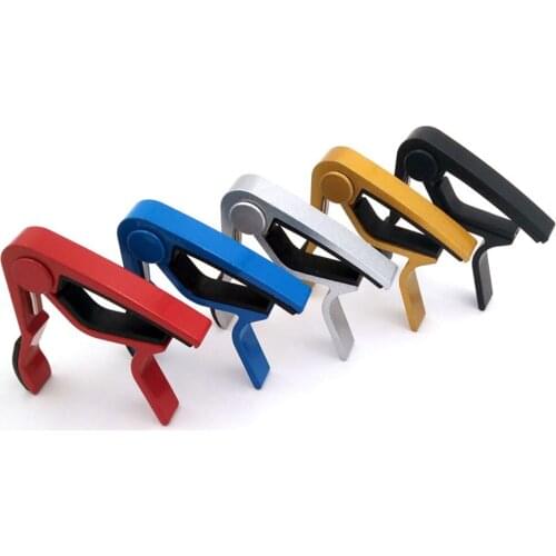 Guitar Capo Tune Acoustic Clip Guitar String Instrument Clamp Fret Electric Ukulele Quick Release Capo Basses Parts Accessories