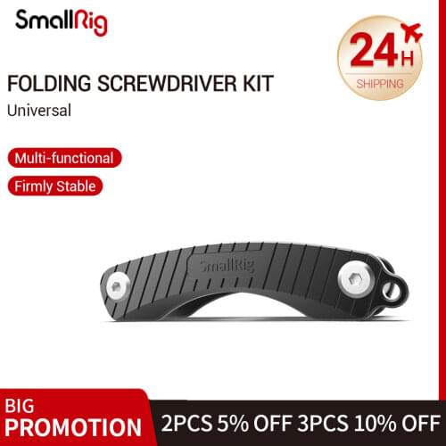 SmallRig Folding Screwdriver Kit Blade DSLR Camera Rig Pocket-Sized Multitool AAK2363