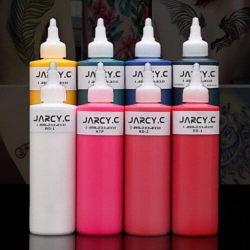 Microblading 8oz 250ml Tattoo Ink 9 Color Permanent Makeup Tattoo Pigment Tattoo Paints for Body Art Tattoo Painting Cosmetics
