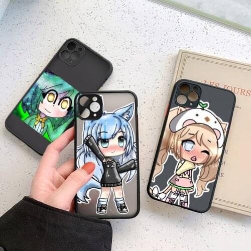 Gacha Life game cute Phone Case Matte Transparent for iPhone 7 8 11 12 s mini pro X XS XR MAX Plus coque
