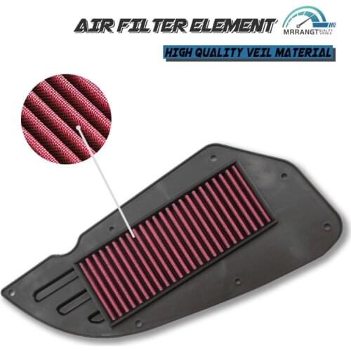 Motorcycle High Flow Air Cleaner Filter Element For Kawasaki SC300 J300 J300SE For KYMCO Downtown 300/300i K-XCT 125 300