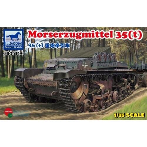 BRONCO CB35196 1/35 Morserzugmittel 35(t) - Scale Model Kit