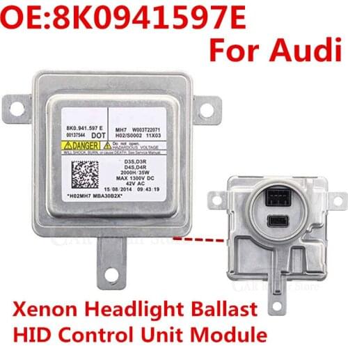 OEM 8K0941597E D3S Xenon Headlight Ballast HID Control Unit Module 8K0941597C For Audi A1 A3 A4 A5 A6 A7 A8 Q3 Q5 2048703226