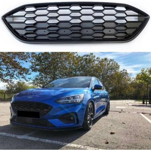 Front Bumper Grill Upper Grille Fit For Ford Focus MK4 ST-Line 2019