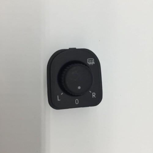 For VW Golf 5 6 Jetta MK5 MK6 Wing Mirror Adjustment Switch Exterior RearView Adjust Knob Heating Function 1K0 959 565 K