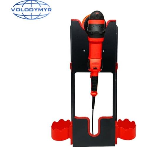 Car Polisher Holder Wall Mount Polishing Machine Bracket for Auto Care Tools Waxing Sander Machine Polish Machine Da Polisher