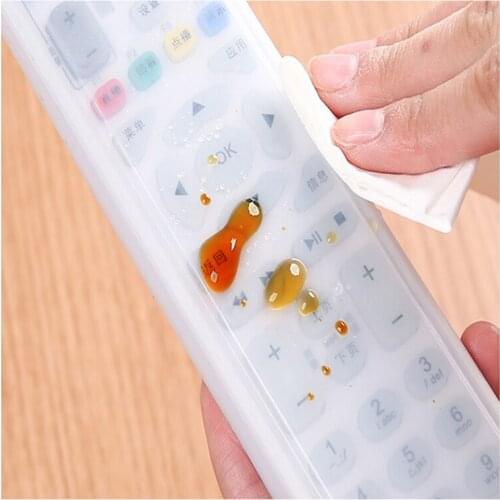 TPU Silicone Video TV Air Condition Remote Control Dust Cover Protection Cases Cover Waterproof Protector Pouch bags