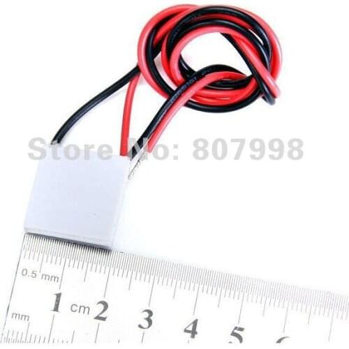2pcs/lot, 20 x 20 mm 3.7V 10W TEC1-03105 TEC Thermoelectric Cooler Cooling Module Peltier Plate 0.8 x 0.8 inch