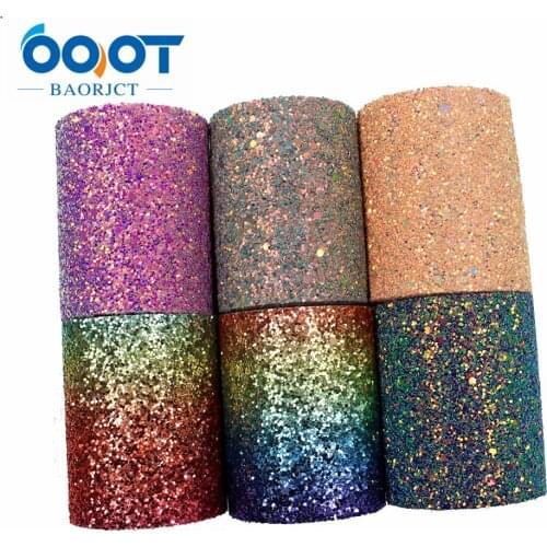 G-18930-7 2 Yard/lot 3''75mm New Shiny Chunky Glitter Ribbon Blingbling Soft Fabric Gift Package Handmade Material DIY Hairbow