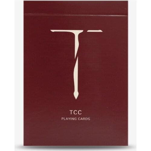 1 Deck TCC Sword T Playing Card Magic Tricks Poker Cardistry Fans Favourite Deck Smooth Collection Edition
