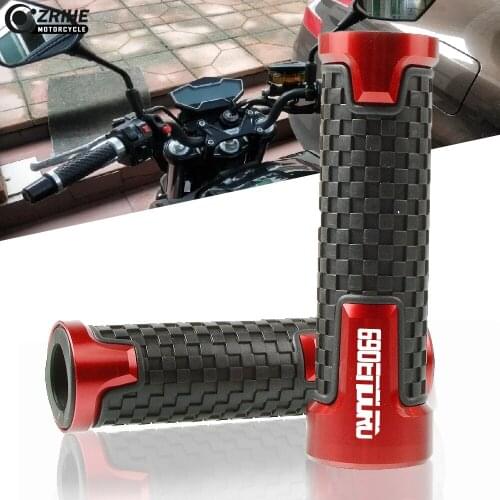 1 Pair Soft Rubber Outdoor Sports Handle Bar Grips Handlebar Motorcycle Accessories For 690 ENDURO/R 2009-2010 2008-2018
