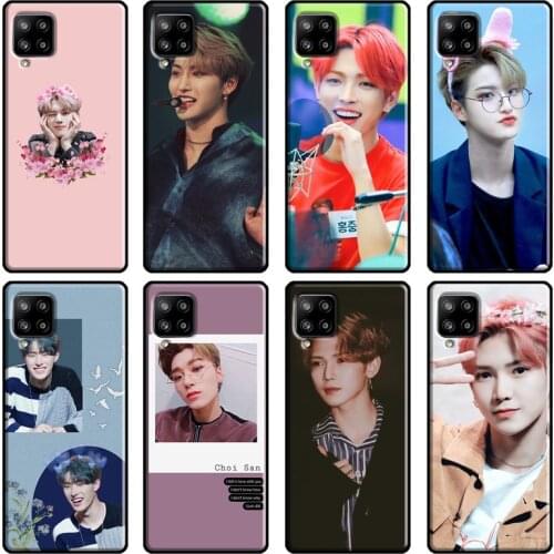 Ateez San Yeosang Mingi For Samsung Galaxy A20e A21S A50 A70 A72 A51 A71 A52 A02S A12 A42 A31 A41 A42 Phone Case