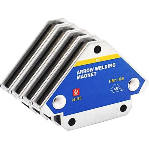 4PCS Arrow Welding Magnet Corner Holder Positioner Soldering Locator Welding Tools Magnetic Welding Holders