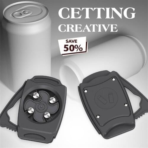 HOT SALE ! Multifunctional Topless Can Opener Portable Tainless SteelManual Durable Multifunction Bottle Openers Beer Opener