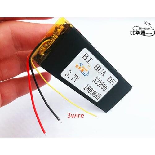 Li-po RNEW 323696 XWD 323696P 323696 3.7V 1800MAH battery li-Lion for china clone MTK phone goophone I6 6S IP6