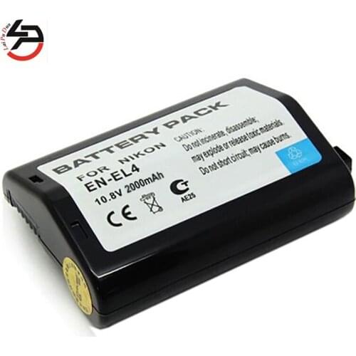 LPD 2200mah 100% brand new Replacement Camera Battery For Nikon EN-EL4a EN-EL4 MB-D10 D3S D3X D3 F6 D2XS D2X