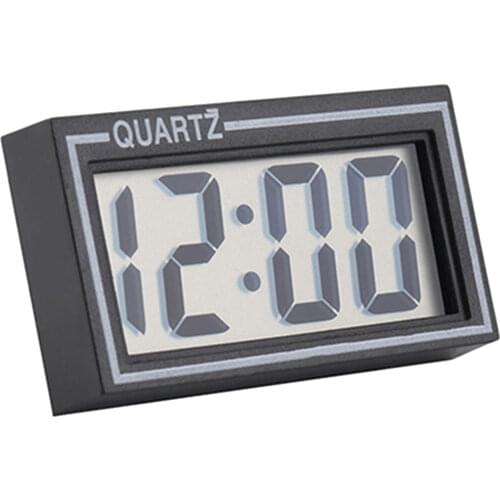 Digital LCD Screen Table Auto Car Dashboard Desk Date Time Calendar Small Clock Home Supplies