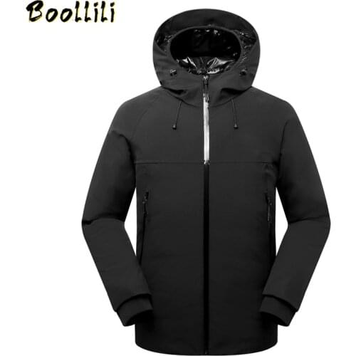 2020 New Men Down Jacket Winter Parkas Mens White Duck Down Set Coats Goose Feather Liner Detachable Thick Warm Down Jackets