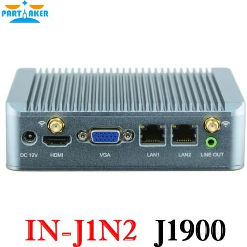 Partaker Mini Nano PC Intel Quad Core J1900 with support Wake on LAN PXE Watchdog 3G GPIO