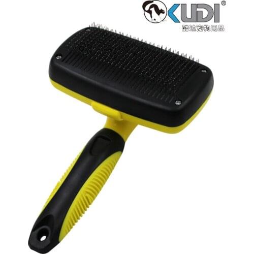 Pet comb brush cat and dog retractable brush pet cleaning supplies one-key hair loss comb