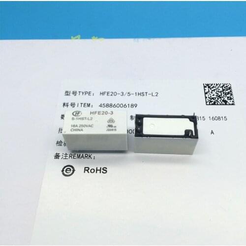 HFE20-3-5-1HST-L2 16A 250VAC relays
