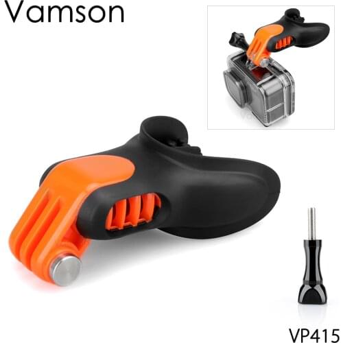 Vamson for Surfing Shoot Swimming Diving Silicone Braces With Screw Kit for go pro 9 8 7 SJCAM VP415